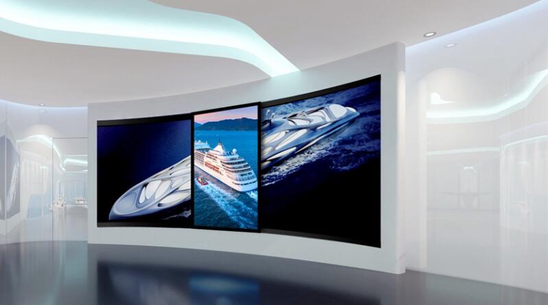 四川數(shù)字展廳中互動滑軌屏的制作需要分幾步？