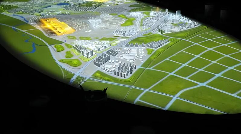 四川數(shù)字展廳盤(pán)點(diǎn)科技展廳中數(shù)字沙盤(pán)展項(xiàng)制作的功能