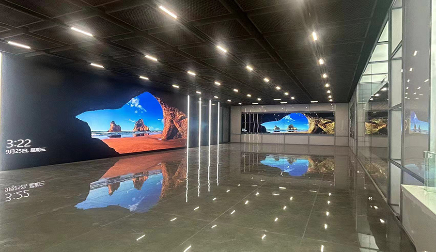 展廳內(nèi)LED屏是展廳生命力的最好展現(xiàn)！